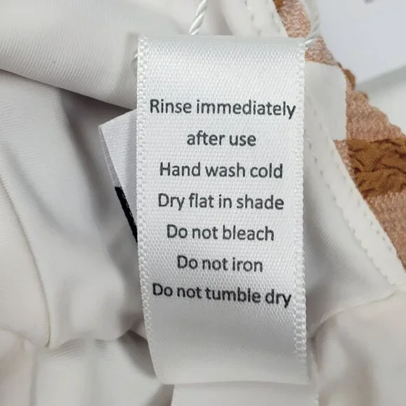 Andie Swim The Mandalay One Piece Women's Size XS Gingham Sparrow Seersucker NWT - Picture 10 of 16